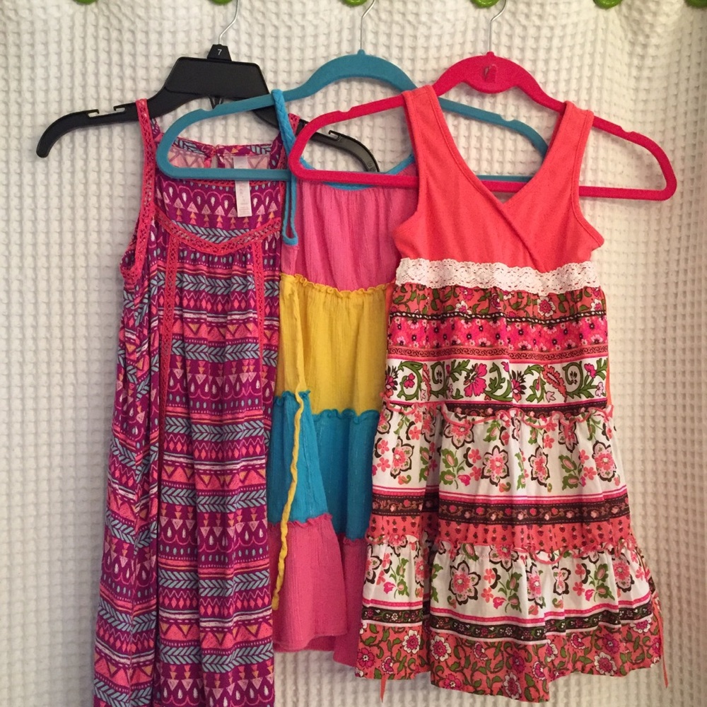 Lot/bundle of 3 girls Summer Dresses